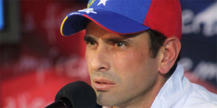 Henrique Capriles, dirigente opositor y dos veces candidato a la presidencia de Venezuela.