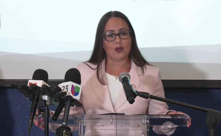 Jackie García Roves, alcaldesa interina de Hialeah.&nbsp;