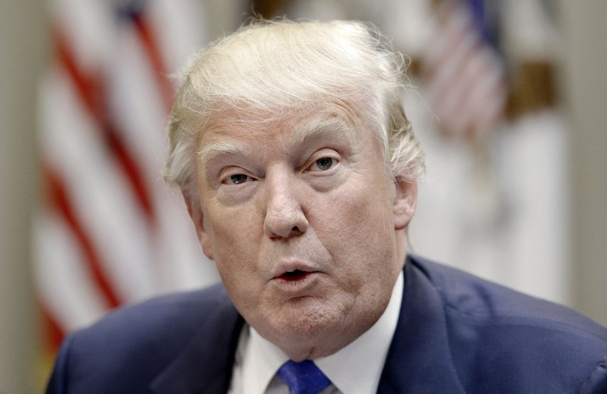 El presidente de EEUU, Donald Trump.