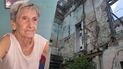 Irene Ester García Guerra, una anciana de 80 años que reside en un edificio en peligro de derrumbe.