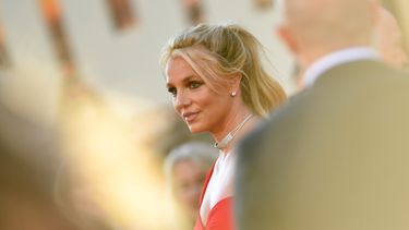 La cantante estadounidense Britney Spears llega al estreno de Érase una vez en Hollywood de Sony Pictures en el Teatro Chino TCL en Hollywood, California, el 22 de julio de 2019.&nbsp;