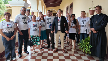 Miembros de la Alianza de Cristianos de Cuba.