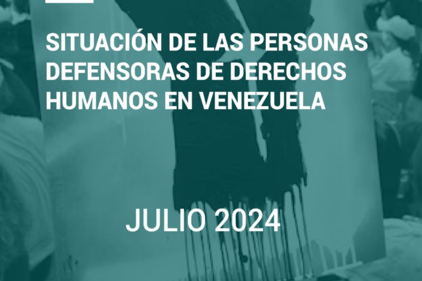 Portada del informe del Centro para los Defensores y la Justicia