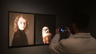 La fuerza visual del fotógrafo Pierre Gonnord, en la sala de exposiciones del Rectorado de la UMA. &nbsp;