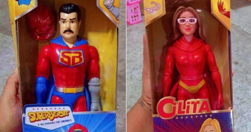 Super Bigote y Cilita.&nbsp;