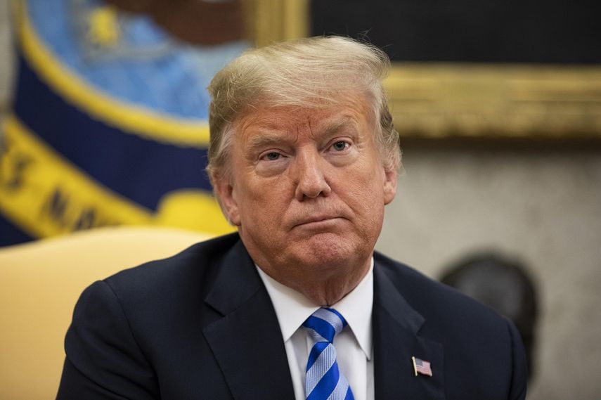 Donald&nbsp;Trump, presidente de los Estados Unidos.