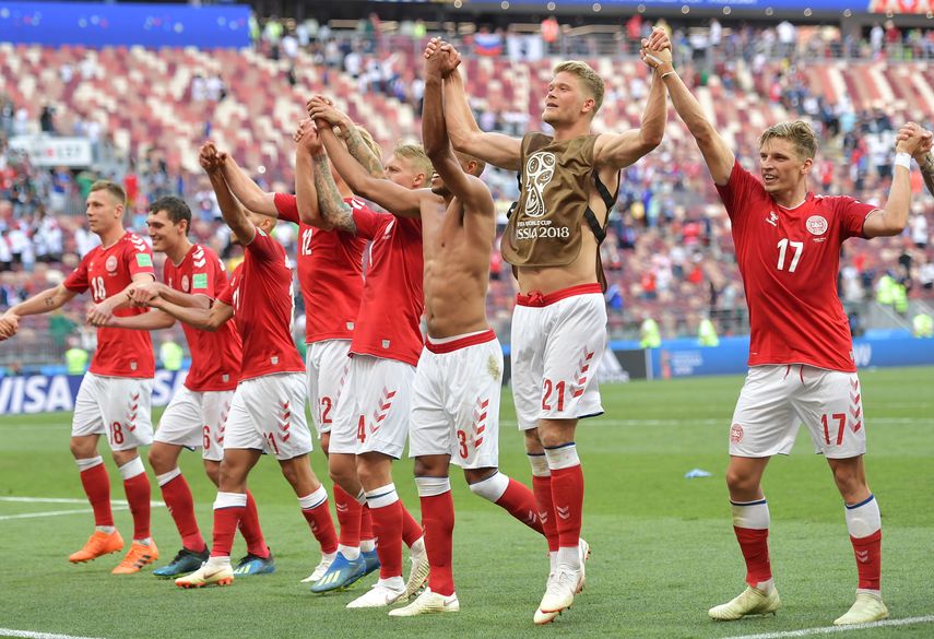 Los daneses firmaron su pase a octavos y ahora deberán verse ante Croacia en la siguiente fase.&nbsp;