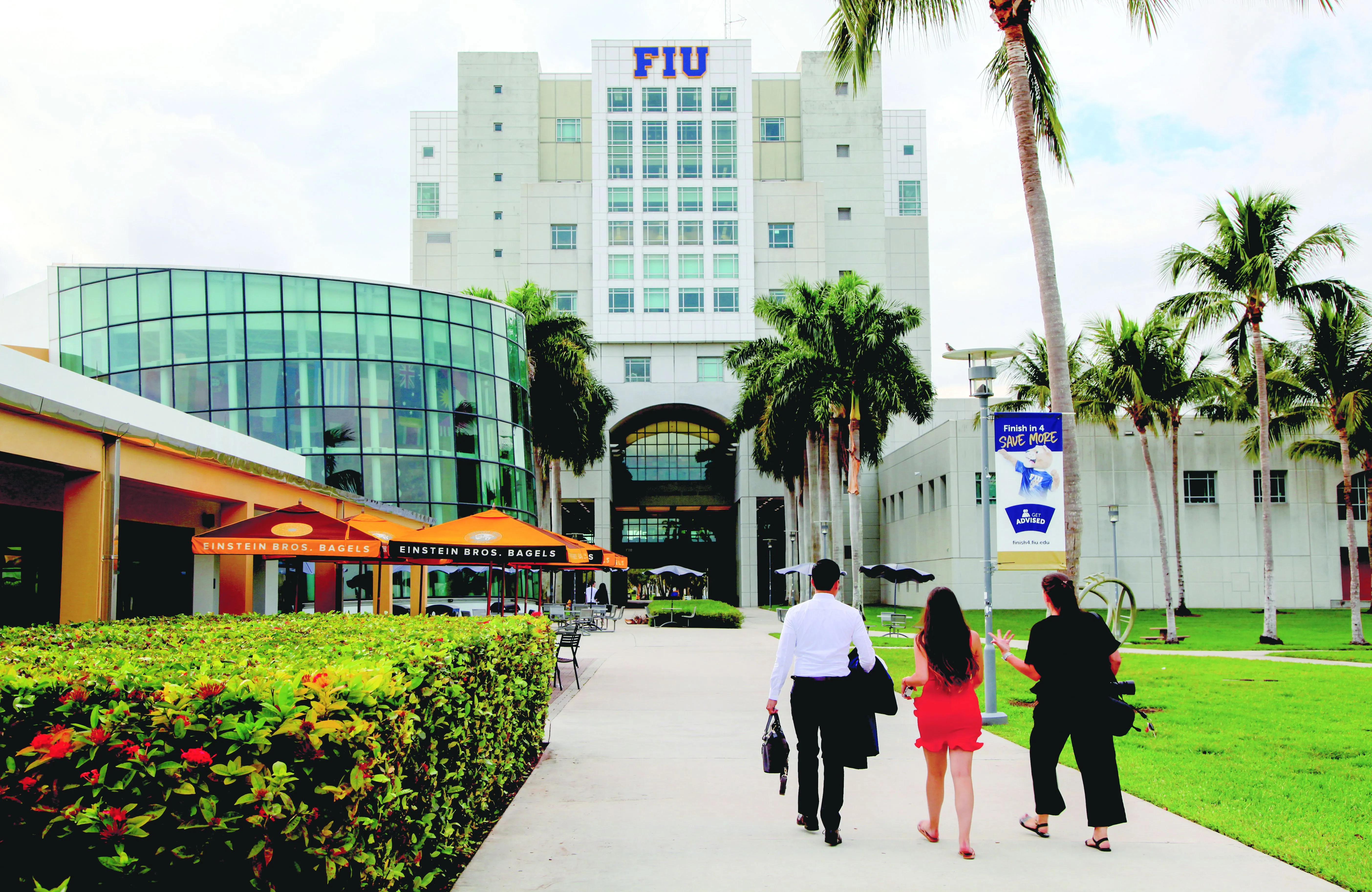 El campus Modesto Maidique de FIU, en el suroeste de Miami.