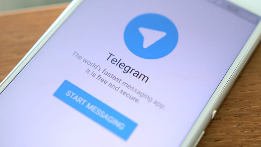 App telegram.&nbsp;