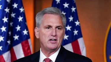El presidente de la Cámara de Representantes, Kevin McCarthy.