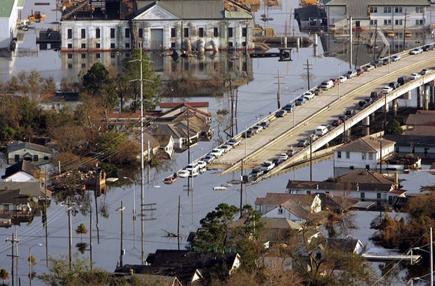 Ninguna otra catástrofe natural provocó tantos daños en la historia de Estados Unidos. (ARCHIVO)