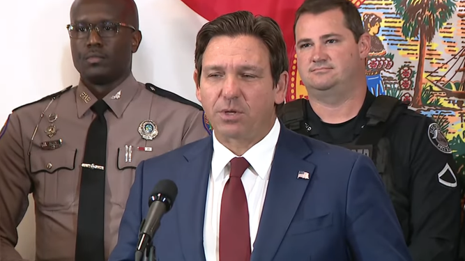 Ron DeSantis, gobernador de Florida,.&nbsp;