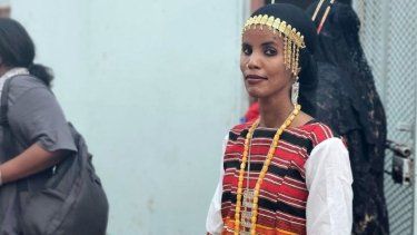 Hawaa Mohamed Kamil, superviviente de la mutilación genital femenina en Yibuti.