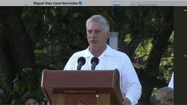 El gobernante de Cuba, Miguel Díaz-Canel