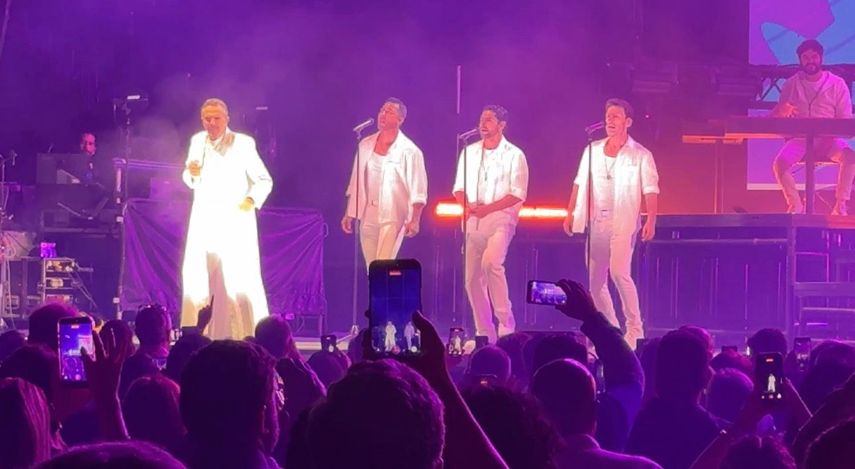 Ritmo, talento y presencia: así se vivió Miguel Bosé en Miami.