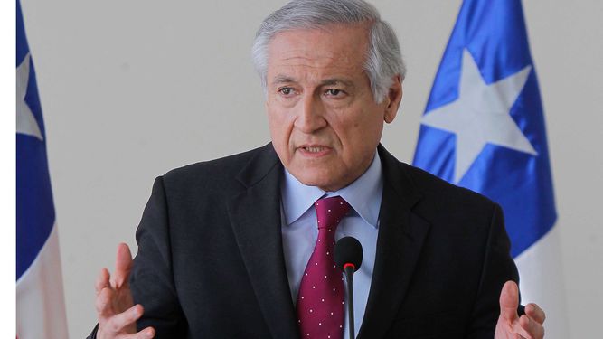 El ministro de Relaciones Exteriores de Chile, Heraldo Muñoz
