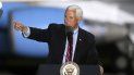 El vicepresidente estadounidense Mike Pence en un evento de campaña en Tallahassee, Florida, el 24 de octubre del 2020. El vicepresidente estadounidense Mike Pence en un evento de campaña en Tallahassee, Florida, el 24 de octubre del 2020.