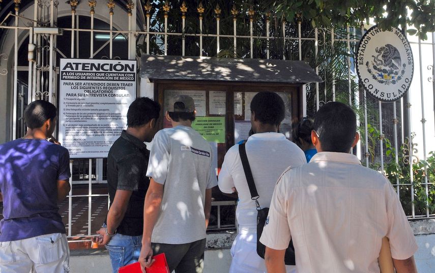 Embajada mexicana en La Habana.&nbsp;