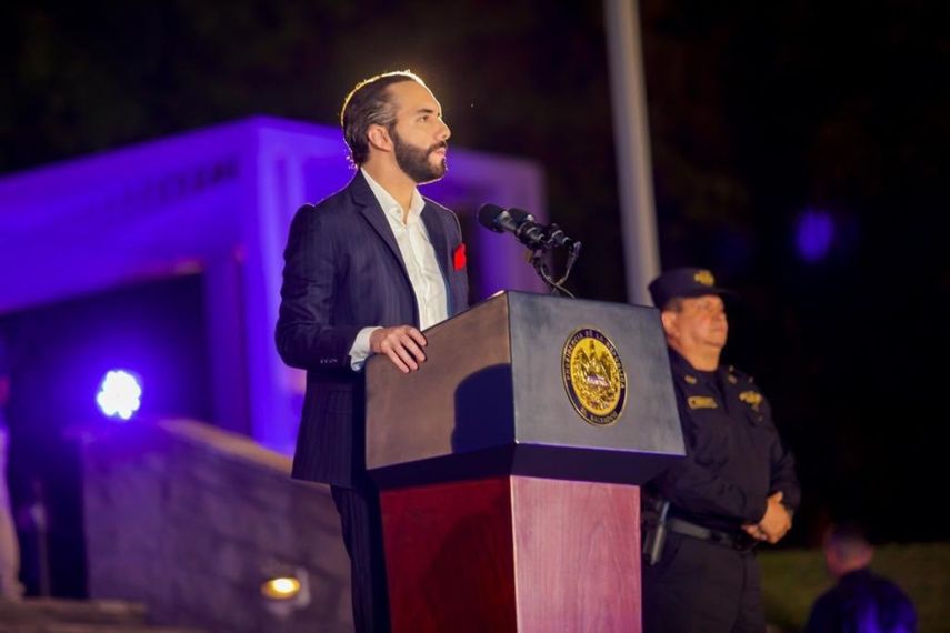 Nayib Bukele, presidente de El Salvador. Nayib Bukele, presidente de El Salvador.