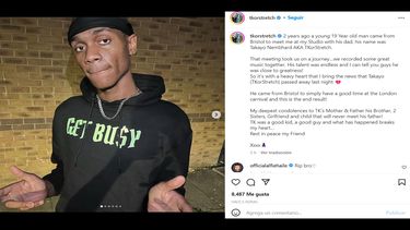 El rapero inglés TKorStretch.