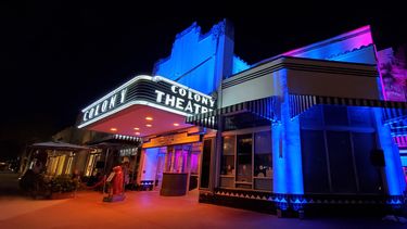 El teatro Colony Theatre en el popular boulevard Lincoln Road, en Miami Beach.