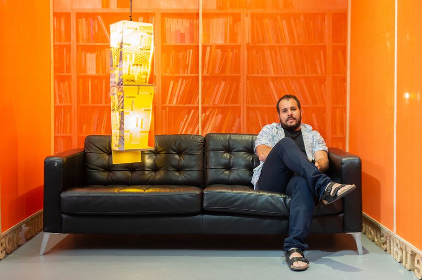 El artista cubano radicado en Miami Rafael Domenech.&nbsp;