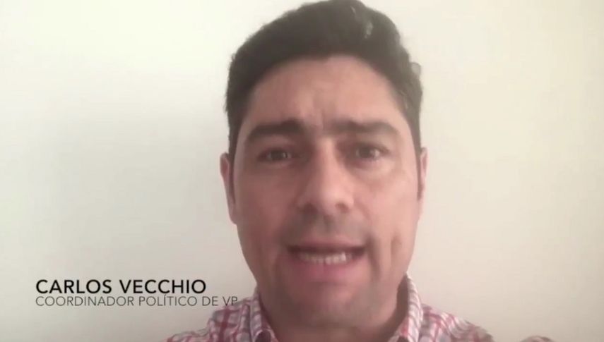 Carlos Vecchio, coordinador político de Voluntad Popular.