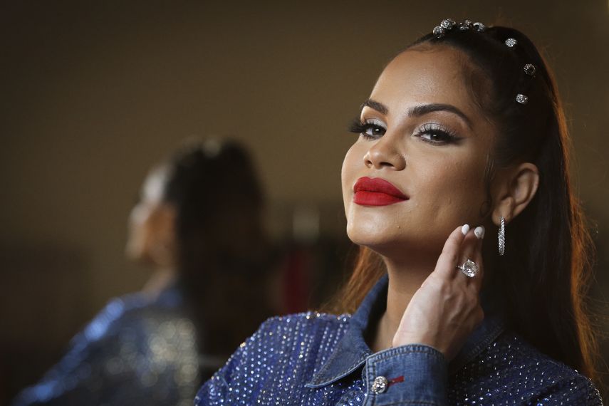 La cantante y compositora Natti Natasha.