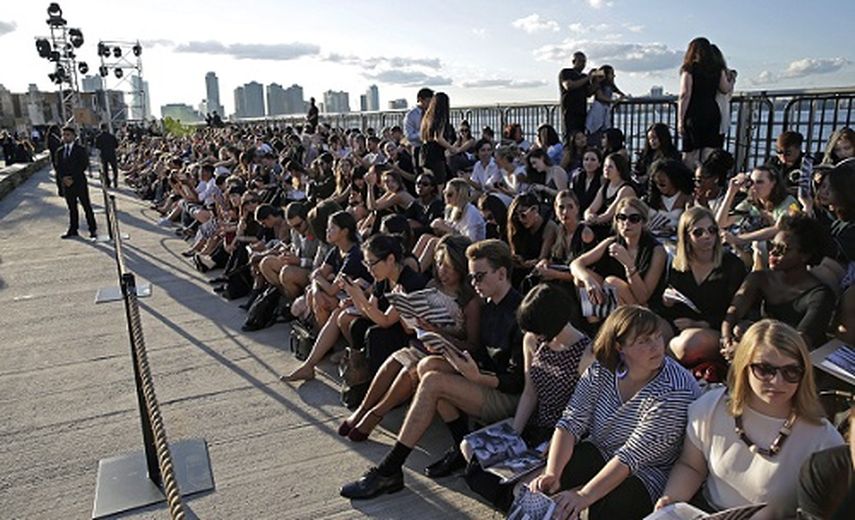 Desfile de Givenchy en la Semana de la Moda de Nueva York. (EFE)