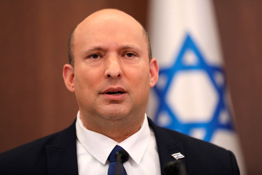 &nbsp;El primer ministro de Israel Naftali Bennett.