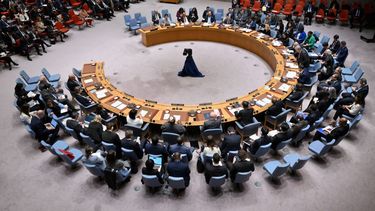 Reunión del Consejo de Seguridad de Naciones Unidas.