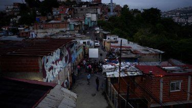 El barrio de San Agustín de Caracas, Venezuela.