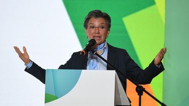 Claudia López, alcaldesa de Bogotá, Colombia.&nbsp;