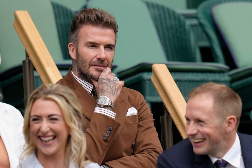 El exjugador del Manchester United, David Beckham y dueño del Inter Miami