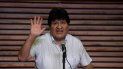 Evo Morales durante una conferencia de prensa en Argentina, el lunes 19 de octubre de 2020. Evo Morales durante una conferencia de prensa en Argentina, el lunes 19 de octubre de 2020.