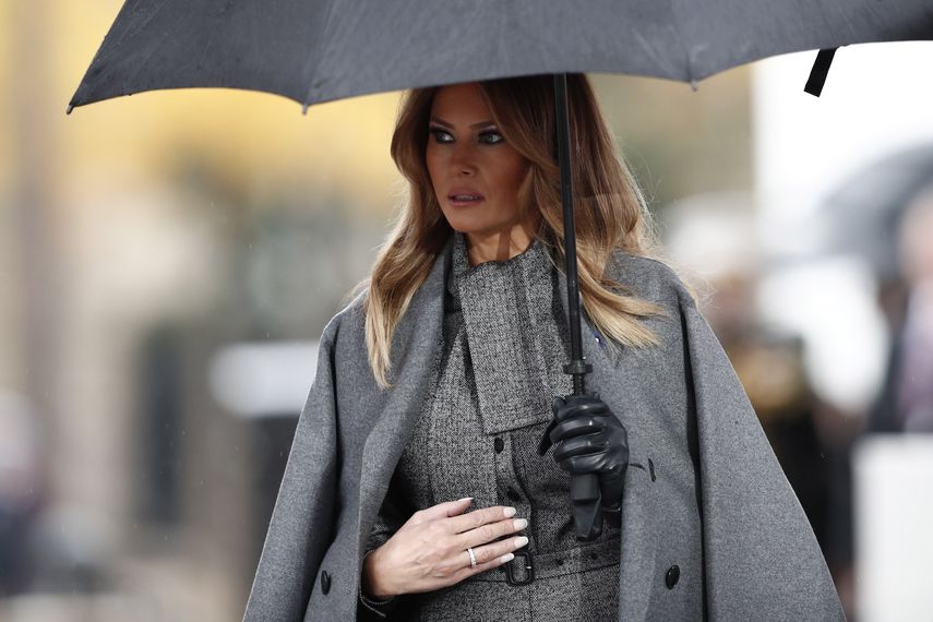 La primera dama de EEUU, Melania Trump.