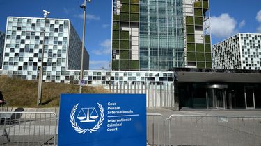 Sede de la Corte Penal Internacional (CPI), en La Haya, 14 de marzo de 2025.