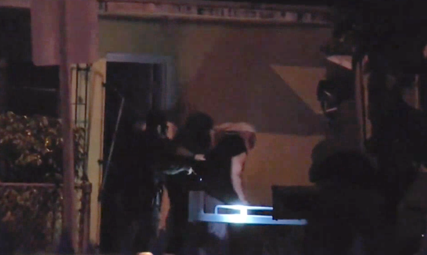 Las calles fueron bloqueadas creando grandes inconvenientes a los residentes del área.