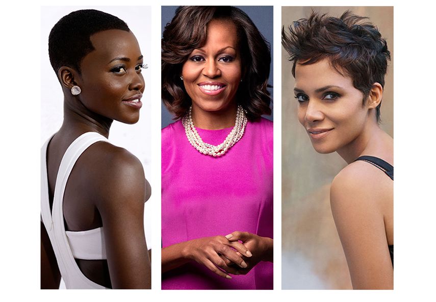 Lupita Nyong’o, Michelle Obama y Halle Berry son ejemplos vivos de los buenos consejos sobre el color de la piel. (CORTESÍA). 