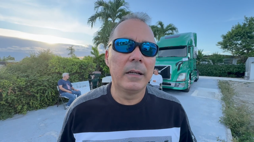 Duley Herrera, residente del parque de casas móviles en Sweetwater. Duley Herrera, residente del parque de casas móviles en Sweetwater.