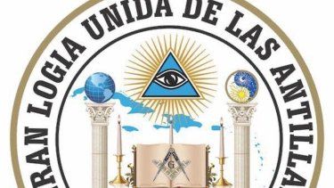 Logo de la Gran Logia Unida de las Antillas.