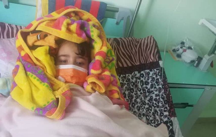 Náthaly Zaragoza Hernández, niña cubana de 9 años que padece leucemia linfoide aguda.&nbsp;