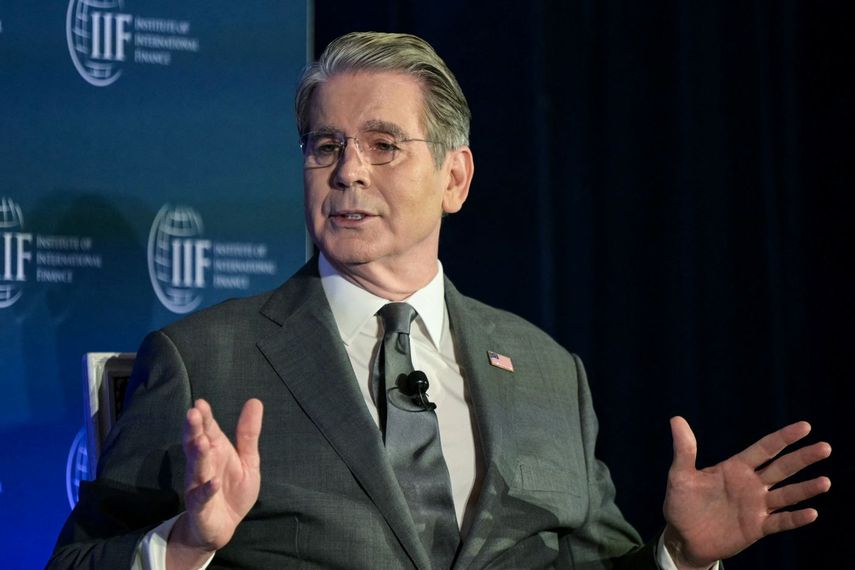 El secretario del Tesoro de Estados Uniodos Scott Bessent