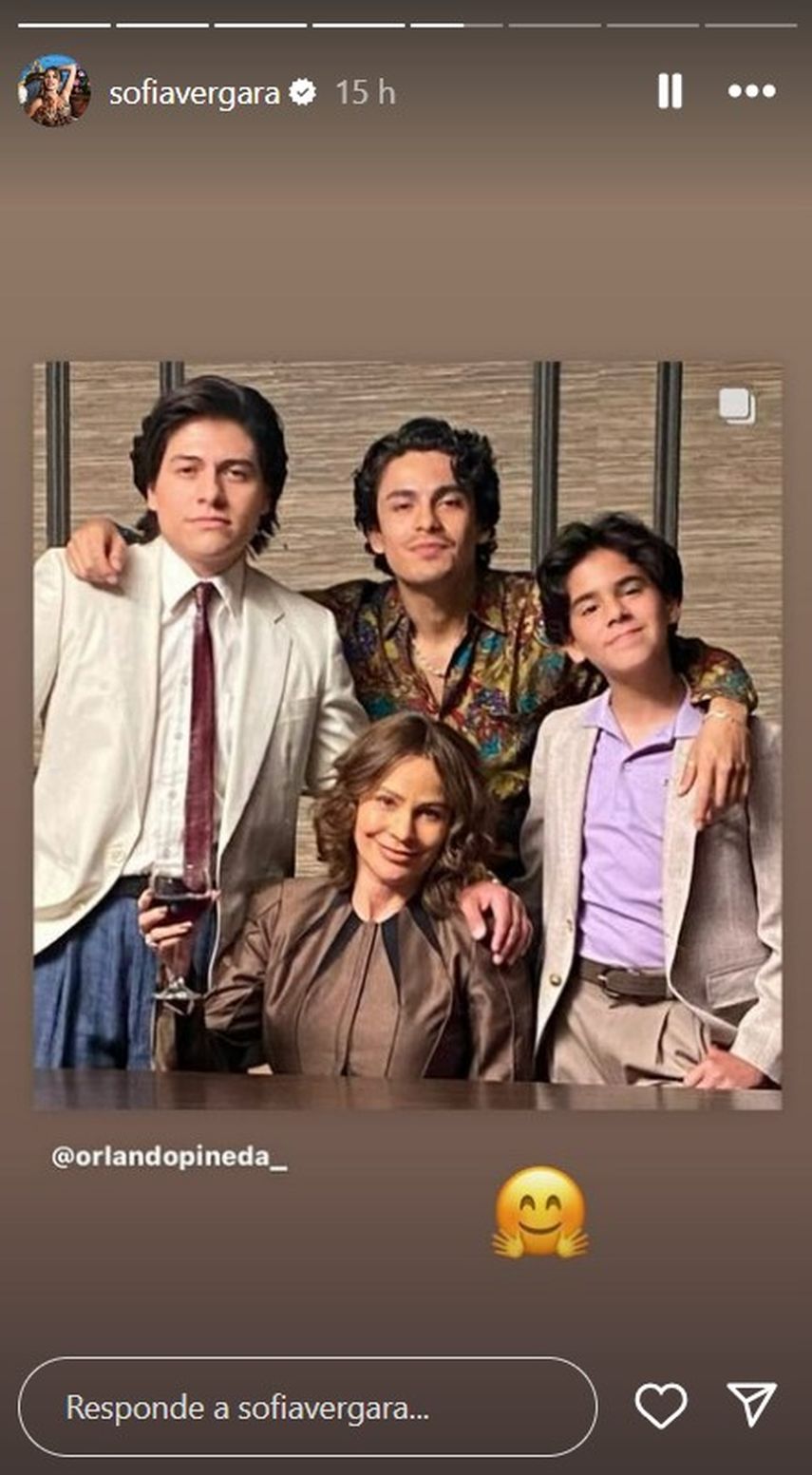 Reacción de Sofía Vergara al ser la primera latina nominada en los Emmy a Mejor actriz de miniserie o película para televisión.