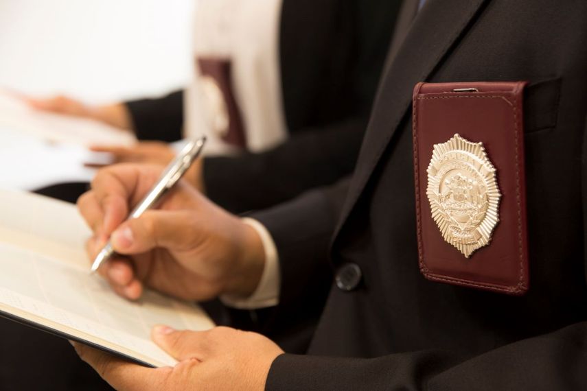 Imagen de referencia a la identificación de la Policía de Chile (PDI)