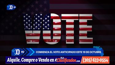 comienza el voto anticipado este 19 de octubre