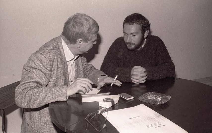 &nbsp;Joseba Sarrionandia, en una foto de poco antes de su fuga