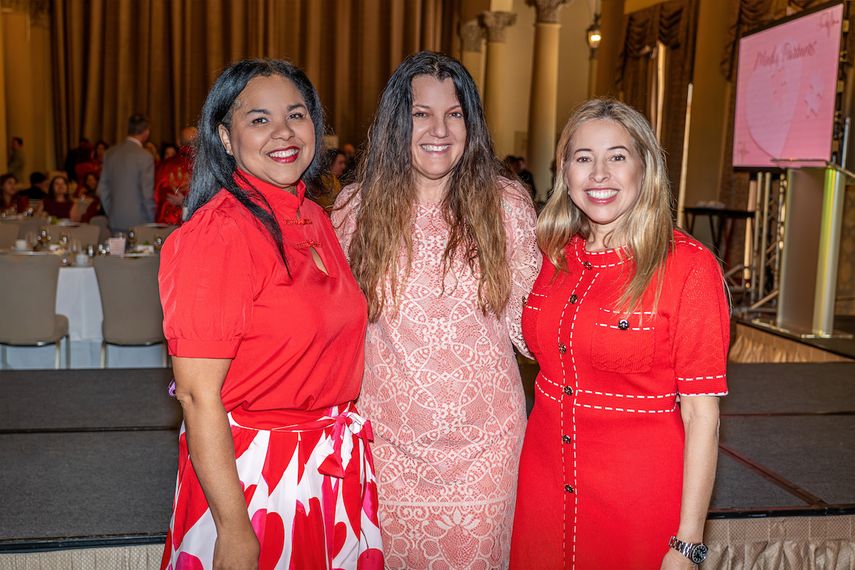 Danay Rodríguez Artola, Patricia Vila y Claudia Uribe.&nbsp;