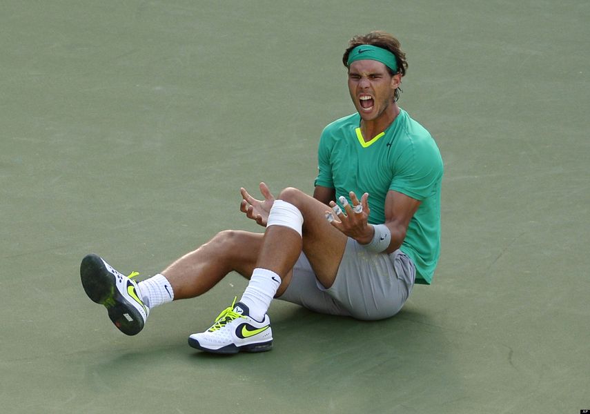 Nadal es uno de los deportistas más notables en esta campaña. (AP)