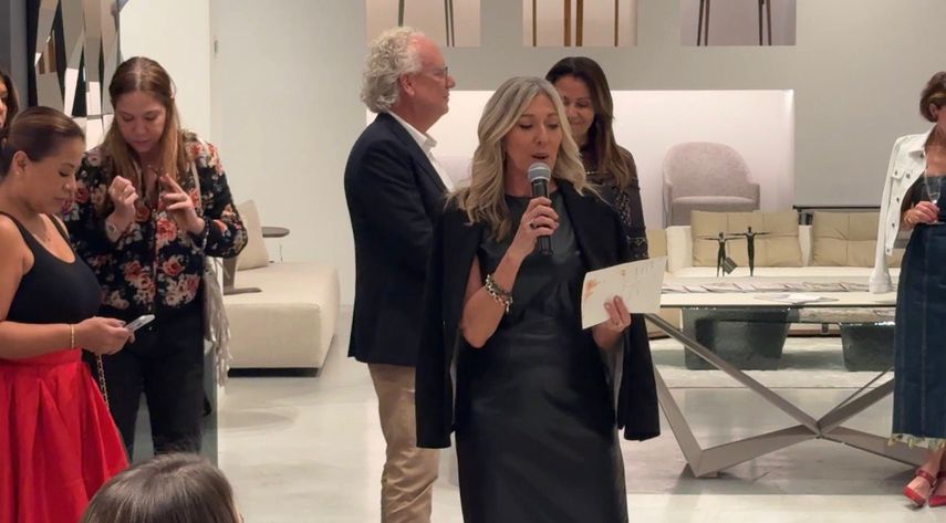 Homenaje a los diseñadores de interiores en el lanzamiento de la nueva edición de Brickell Magazine y Key Biscayne Magazine.